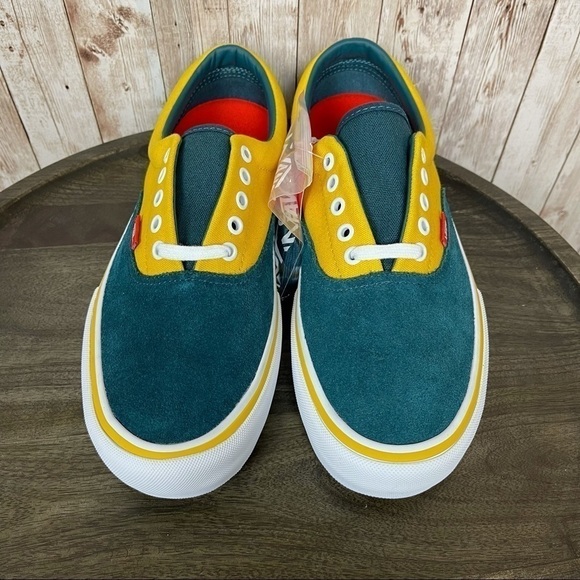 Vans Era Pro Prime Atlantic/Gold Sneaker Size 8.5 Women - Picture 2 of 10